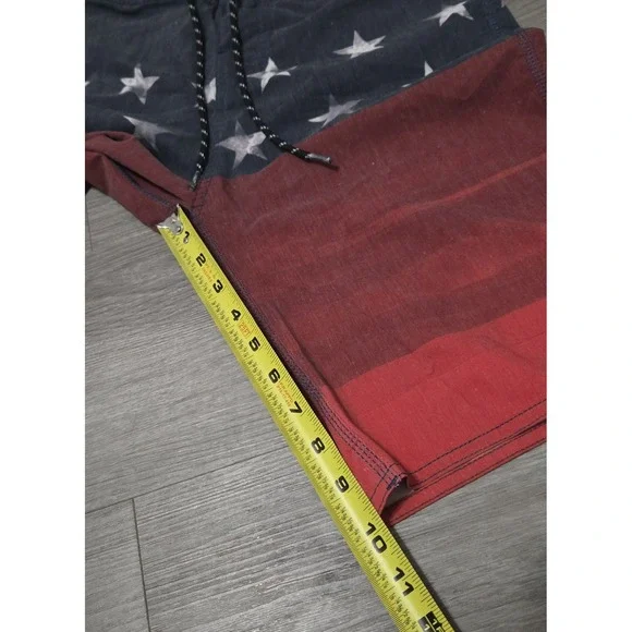 O'neil Mens Board Shorts size 28 American‎ Flag Stars USA - Picture 8 of 11